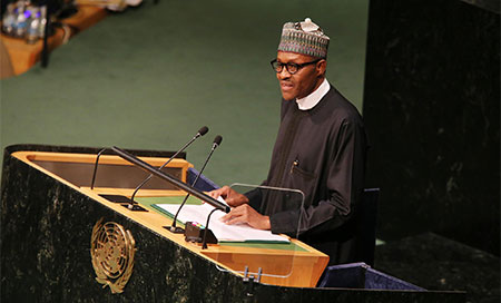 el presidente de Nigeria muhamadu Buhari Buhari: “ las niñas de Chibok serán liberadas sanas y salvas”